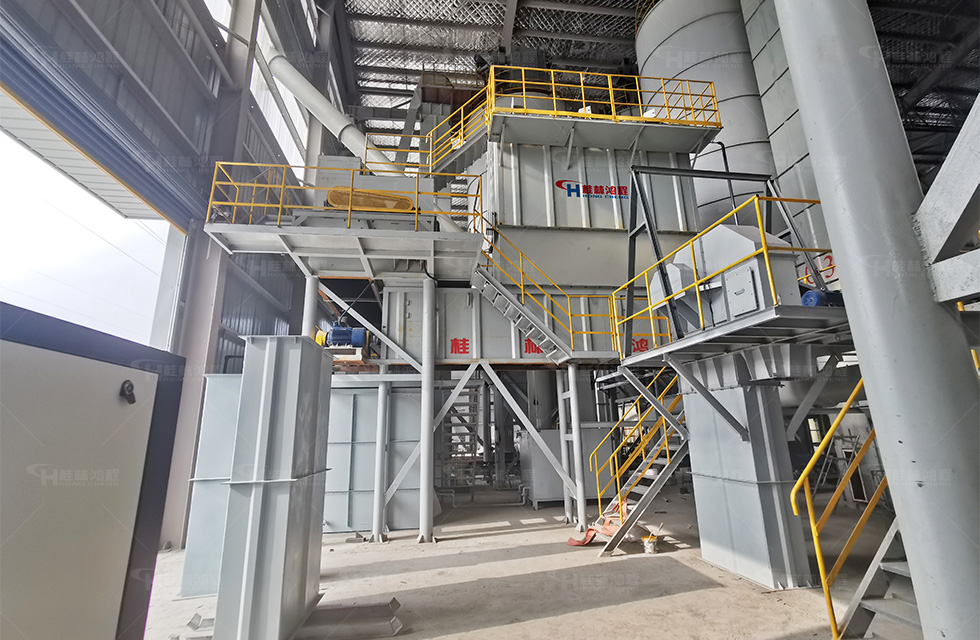 海南某化工厂时产10吨氢氧化钙生产线